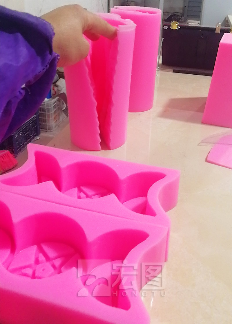 香薰蠟燭硅膠模具應用